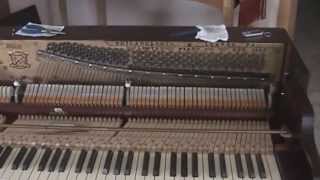 Lester Betsy Ross Spinet Restoration Project1 [upl. by Waylon]