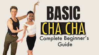 Basic Cha Cha TOP TEN STEPS amp Routine [upl. by Nerradal829]