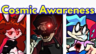 Friday Night Funkin Vs Cosmic Awareness  KiloByte One Shot  Mario FNFModGameplay  Cutscene [upl. by Ecirp]