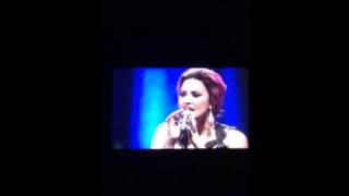 Demi Lovato Warrior at unite4humanity gala on 22714 [upl. by Eiro]