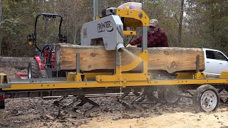 Portable Sawmill Does This [upl. by Oremar]