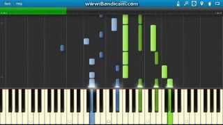 K Project Ed Tsumetai Heya Hitori Piano tutorial [upl. by Yspyg]