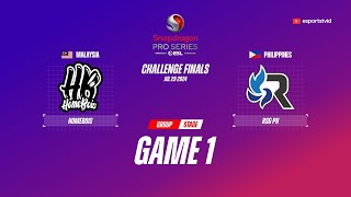 HomeBois vs RSG Philippines GAME 1 SPS Season 5 Challenge Finals  RSG VS HB ESPORTSTV [upl. by Vladi]