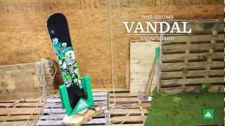 K2 Vandal Snowboard 2013 Product Video [upl. by Nosna]