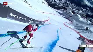 Vincent Kriechmayr takes Gold at downhill World Cup in Cortina dAmpezzo [upl. by Bakemeier747]