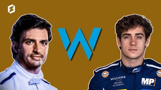 WILLIAMS eligió a CARLOS SAINZ ¿Y FRANCO COLAPINTO [upl. by Airdnola]