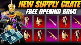 mythic 150 supply crate opening😍😍  new supply crate opening bgmi  bgmi new supply crate opening [upl. by Tedder]