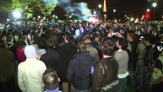 Legers incidents Manif pour Tous Invalides  Paris 18 avril 2013 [upl. by Hairehcaz]