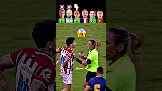 Ronaldo VS Ribery VS Aguero VS Kaka and othes  Players vs Female Referees [upl. by Chang57]