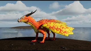 Draconia  New Graphical Update amp More [upl. by Arihs24]