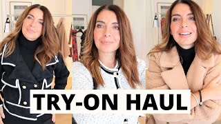 TRYON HAUL MODA AUTUNNO INVERNO  SHOPPING DI NATALE CHANEL INSPIRED con URBAN REVIVO [upl. by Introk]