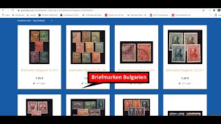 Briefmarken Bulgarien  Ein Streifzug durch die Briefmarkengeschichte Bulgariens [upl. by Leahcym]