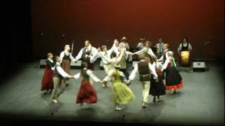 Latvian traditional folk dance Sudmaliņas amp Senais dancis [upl. by Erlinna]