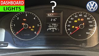 VW T5 Dashboard Warning Lights amp Symbols What They Mean  VW T5 Instrument Panel Warning Lights [upl. by Ahsert]