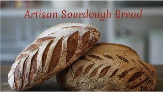 The Perfect Sourdough Artisan Bread  A StepByStep Guide  Chef Rachida [upl. by Notserk]