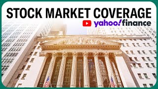 Stock market today Live coverage from Yahoo Finance [upl. by Clari]