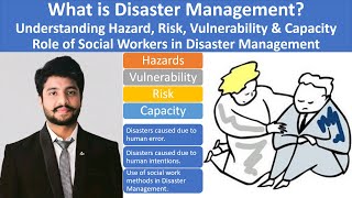 Disaster managementPART1Definition types amp levels of disaster Disaster management cycle Hindi [upl. by Norb]