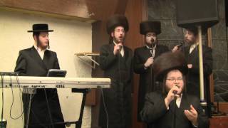 Shira Choir sings Habein Yakir at the Nikolsburg Hachnusas Sefer Torah [upl. by Ripp]