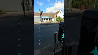 Bishops Stortford Dane St PEEK TLED Traffic Lights Puffin Crossing [upl. by Aramot993]