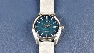 On the Wrist from off the Cuff Citizen – NB106012L A Compelling Grand Seiko SBGW275 Alternative [upl. by Nnalatsyrc]