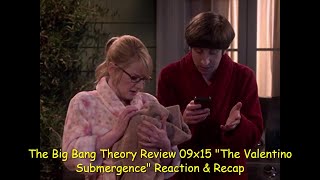 The Big Bang Theory Review 09x15 quotThe Valentino Submergencequot Reaction amp Recap [upl. by Malynda]