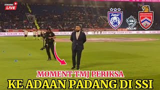 Moment Tmj Periksa Ke Adaan Padang Sebelum Perlawanan Piala Fa Antara Jdt Vs Kl City [upl. by Oringas]