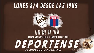 🔴🎙️ EN VIVO PLATENSE vs TIGRE  COPA DE LA LIGA 2024  DEPORTENSE [upl. by Aven]