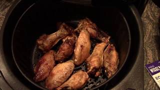 CHICKEN WINGS Air Fryer Purify Black amp Decker [upl. by Wira]