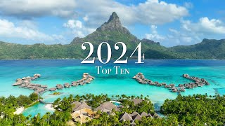 Top 10 Places To Visit in 2024 Travel Year [upl. by Egief]