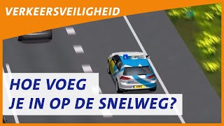 Invoegen op de autosnelweg  ANWB Verkeersregels [upl. by Ali31]