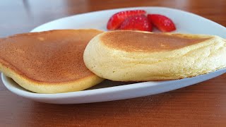 Pancakes soffici e gustosi senza lievito e senza bilancia [upl. by Mccoy744]