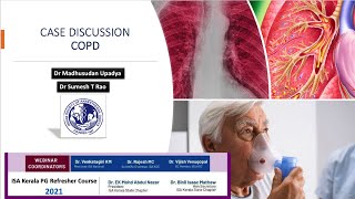 COPD  Case Discussion  Kerala ISA PG Refresher Course 2021 [upl. by Ilka]