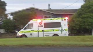 Ambulances Responding Auckland New Zealand 2010 [upl. by Zilvia]