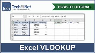 How to use the VLOOKUP function in Excel [upl. by Lathrop]