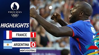 France vs Argentina 10 Quarter final Highlights amp All Goals  Olympic 2024 Revealed [upl. by Ancilin]