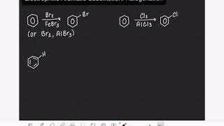 40 Halogenation of benzene [upl. by Ashly275]