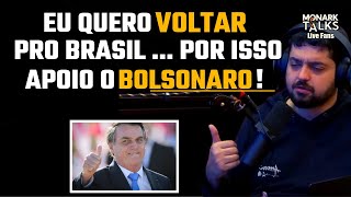 MONARK DIZ QUE O BOLSONARO É A ÚNICA OPÇÃO PARA VENCER A D1TADUR4 monarktalks monarktalkslive [upl. by Spiros]