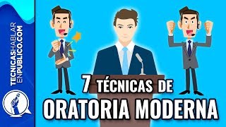 7 Técnicas de Oratoria Moderna para Hablar en Público como un Profesional [upl. by Berrie114]