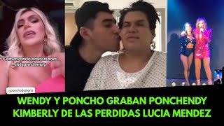 WENDY Y PONCHO GRABAN PONCHENDY KIMBERLY DE LAS PERDIDAS LUCIA MENDEZ 🇲🇽🔴Mexicano Reacciona viral [upl. by Filberto]