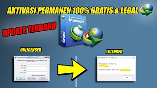 Cara Download Install IDM full Version Permanen  Work 100 [upl. by Novahc32]