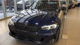 2023 BMW M340i Xdrive Tanzanite blue with Tacora Red Int [upl. by Balf]