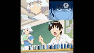 tonari no seki anime1😡shorts anime tonari school comedy [upl. by Eddra]