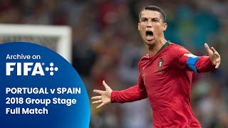 FULL MATCH Portugal v Spain  2018 FIFA World Cup [upl. by Arais]