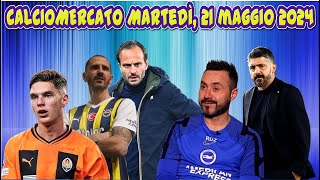 CALCIOMERCATO Martedì 21 maggio 2024 [upl. by Namaan]