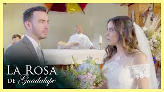 Lucero descubre en plena boda que su futuro esposo está casado La rosa de Guadalupe 14  Cuando [upl. by Vanny]