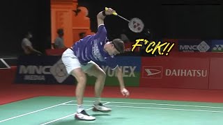 0 Respect VS 100 Respect Badminton [upl. by Eisele]