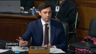 Sen Ossoff Introduces Legislation Establishing FirstEver Statutory Federal Right to Vote [upl. by Kalila213]