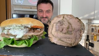 Panino con Porchetta di Tonno  SALUMI DI MARE [upl. by Margaux403]