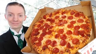 Dominos New York Style Pizza Review [upl. by Ahsirkal]