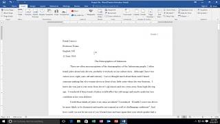 How To Add A Header In Microsoft Word [upl. by Linden]